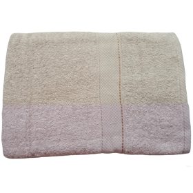 Nagy méretű törölköző, bézs