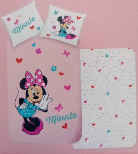 2 részes gyerek ágynemű szett, Minnie egér