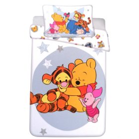   2 részes gyerek ágynemű szett 100x135 cm + 40x60 cm, Micimackó
