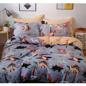 4 részes gyerek ágynemű szett, Dínós