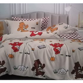 4 részes gyerek ágynemű szett, Macis