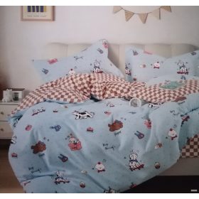 4 részes gyerek ágynemű szett, Kutyás