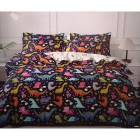 4 részes gyerek ágynemű szett, Dínós