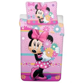   2 részes gyerek ágynemű szett 140x200 cm + 70x90 cm, Minnie egér