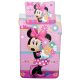 2 részes gyerek ágynemű szett 140x200 cm + 70x90 cm, Minnie egér