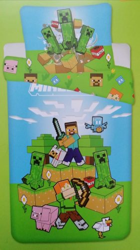 2 részes gyerek ágynemű szett, Minecraft