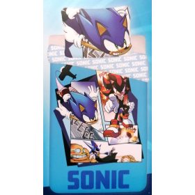   2 részes gyerek ágynemű szett 140x200 cm + 70x90 cm, Sonic