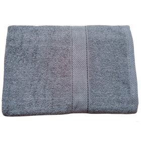 Nagy méretű törölköző, sötét szürke