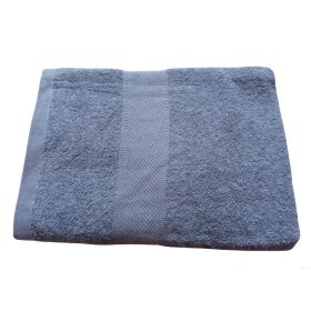 Nagy méretű törölköző, sötét szürke
